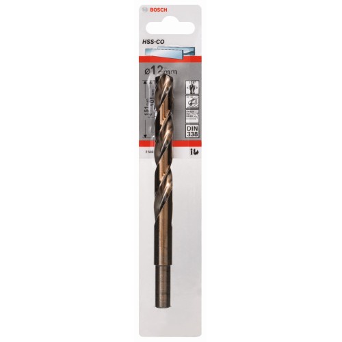 Brocas metálicas HSS-Co, DIN 338