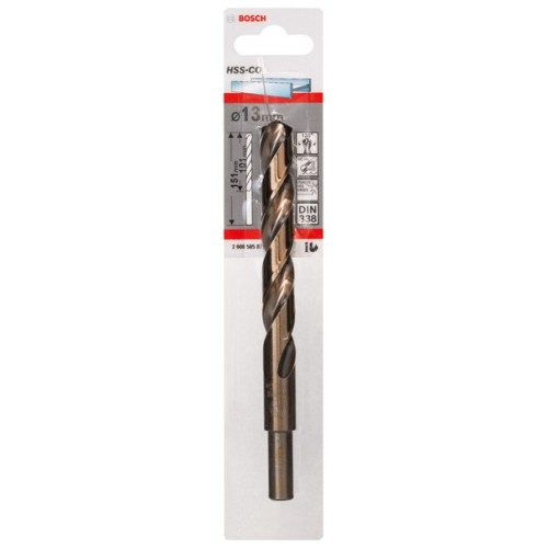 Brocas metálicas HSS-Co, DIN 338