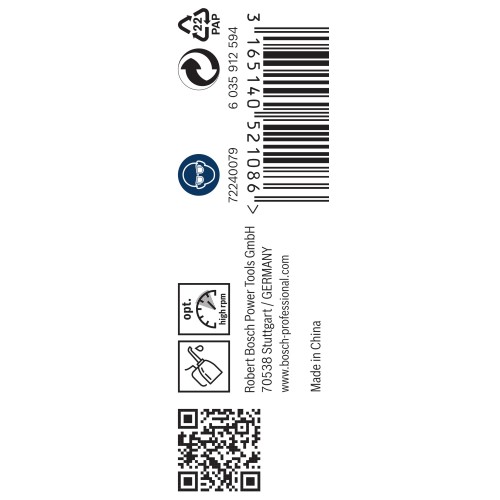 Broca helicoidal PRO Stainless Steel HSS-Co, 1 x 18 x 40 mm, 10 unidades