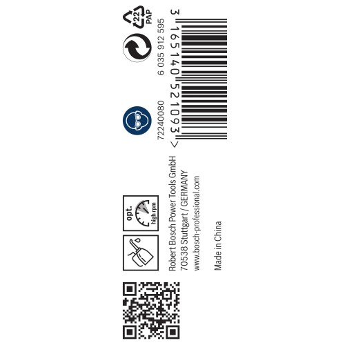 Broca helicoidal PRO Stainless Steel HSS-Co, 2 x 24 x 49 mm, 10 unidades