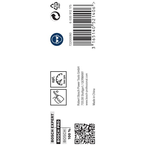 Broca helicoidal PRO Stainless Steel HSS-Co, 13 x 101 x 151 mm, 5 unidades
