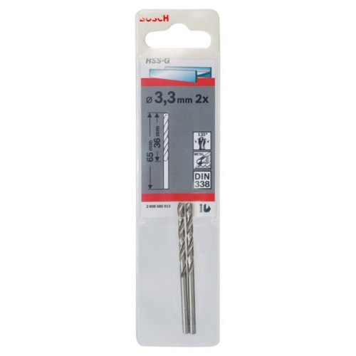 Broca para metal HSS-G, DIN 338