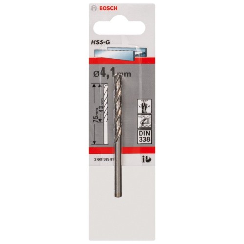 Broca para metal HSS-G, DIN 338