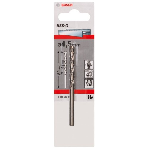 Broca para metal HSS-G, DIN 338
