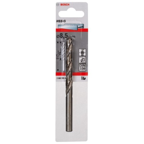 Broca para metal HSS-G, DIN 338
