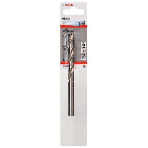Broca para metal HSS-G, DIN 338
