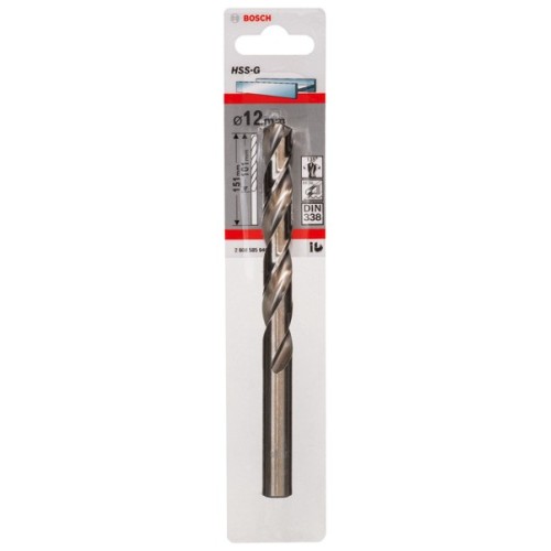 Broca para metal HSS-G, DIN 338