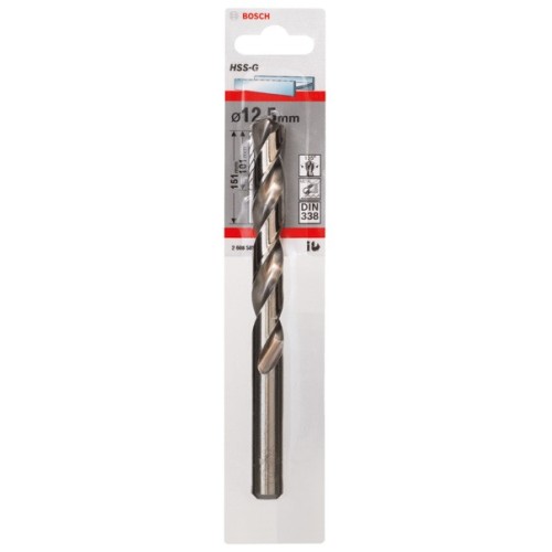 Broca para metal HSS-G, DIN 338
