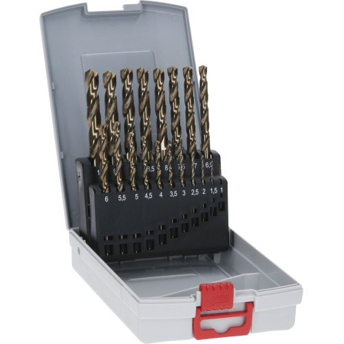 Set de brocas PRO Stainless Steel HSS-Co, 19 uds.