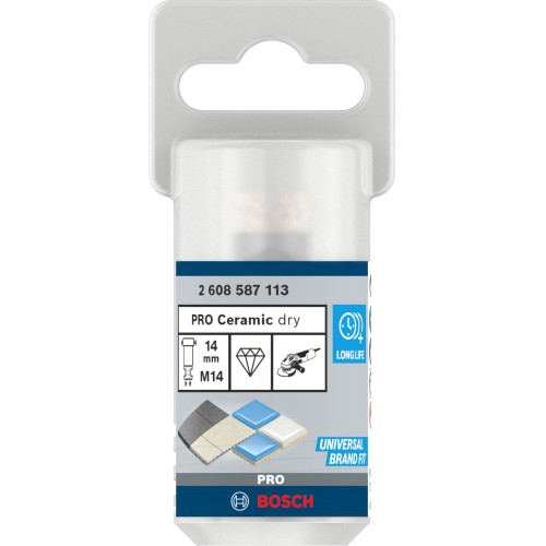 Corona en seco PRO Ceramic dry, 14 x 30 x 22,23 mm