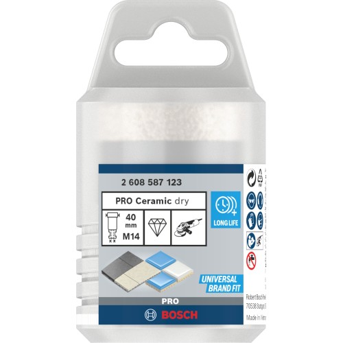 Corona en seco PRO Ceramic dry, 40 x 35 x 22,23 mm