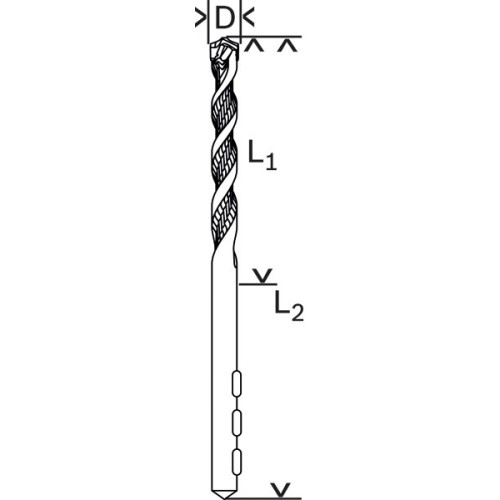 Brocas para hormigón CYL-5