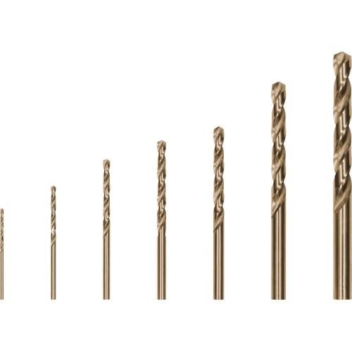 Set de brocas helicoidales PRO Metal HSS-G, 7 uds.