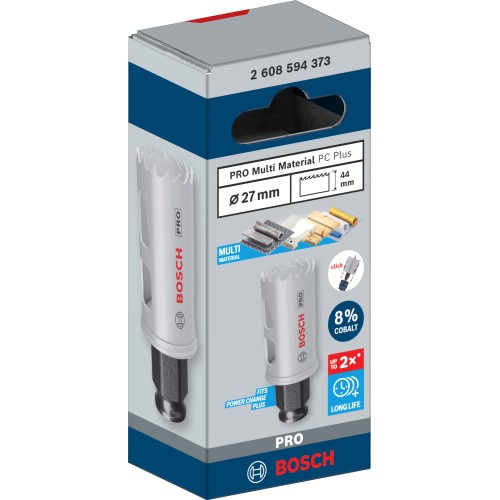 Sierra de corona PRO Multi Material PC Plus, 27 mm