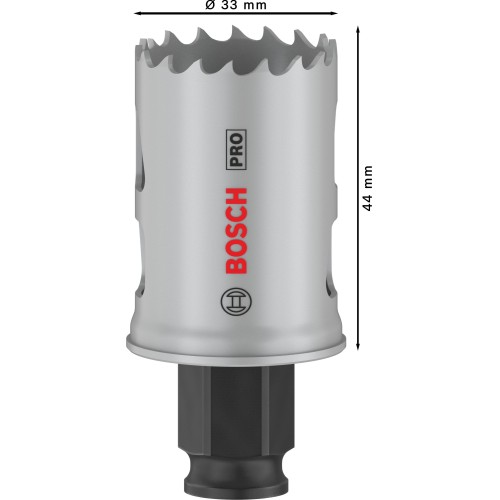 Sierra de corona PRO Multi Material PC Plus, 33 mm