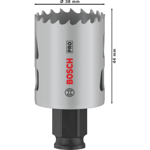 Sierra de corona PRO Multi Material PC Plus, 38 mm