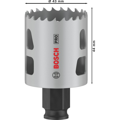 Sierra de corona PRO Multi Material PC Plus, 43 mm