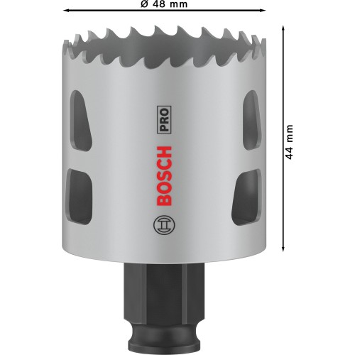 Sierra de corona PRO Multi Material PC Plus, 48 mm