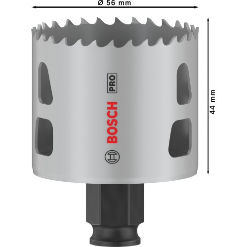 Sierra de corona PRO Multi Material PC Plus, 56 mm