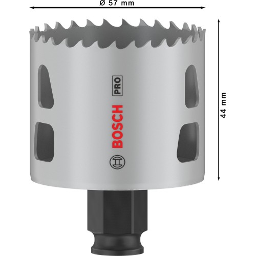 Sierra de corona PRO Multi Material PC Plus, 57 mm