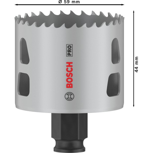 Sierra de corona PRO Multi Material PC Plus, 59 mm