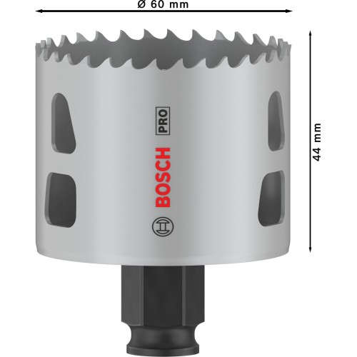 Sierra de corona PRO Multi Material PC Plus, 60 mm