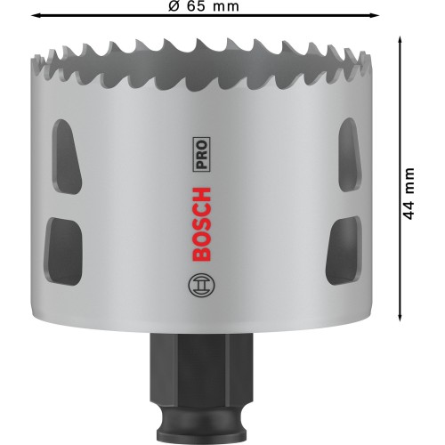 Sierra de corona PRO Multi Material PC Plus, 65 mm
