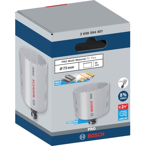 Sierra de corona PRO Multi Material PC Plus, 73 mm