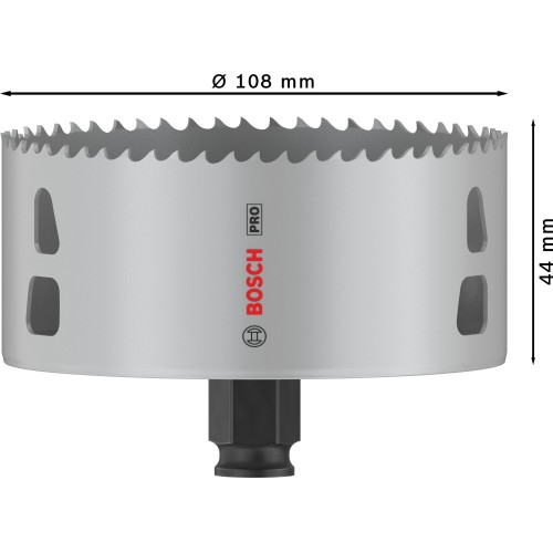 Sierra de corona PRO Multi Material PC Plus, 108 mm