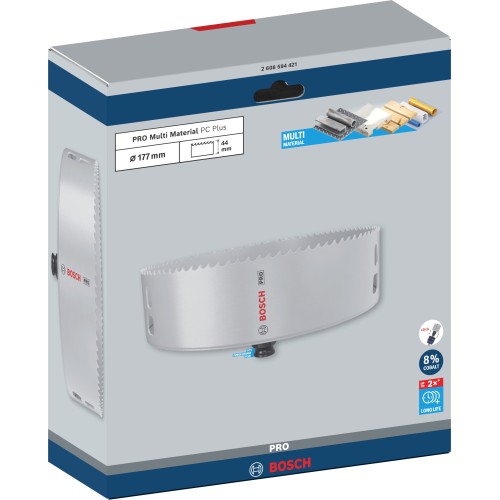 Sierra de corona PRO Multi Material PC Plus, 177 mm