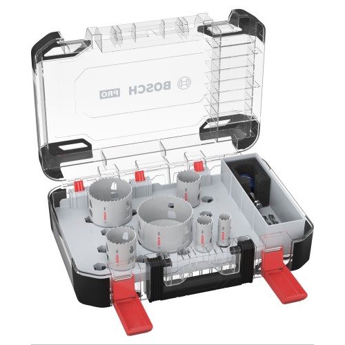 Set de sierras de corona PRO Multi Material PC Plus, 9 uds.