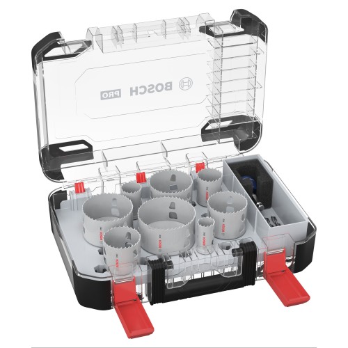 Set de sierras de corona PRO Multi Material PC Plus, 11 uds.