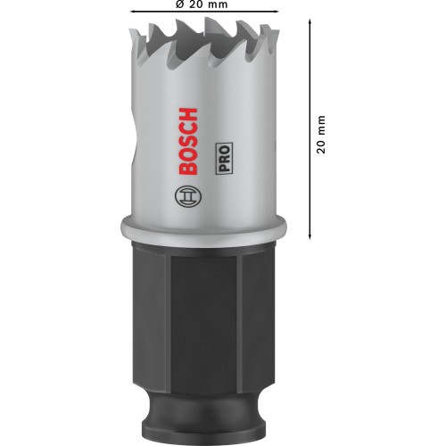 Sierra de corona PRO Sheet Metal PC Plus, 20 mm