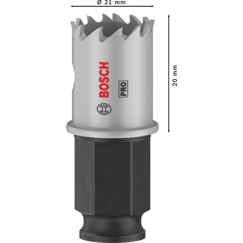 Sierra de corona PRO Sheet Metal PC Plus, 21 mm