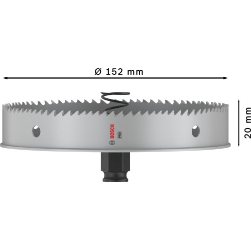 Sierra de corona PRO Sheet Metal PC Plus, 152 mm