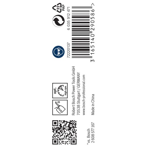 Broca helicoidal PRO Metal HSS-G, longitud estándar, 3,5 x 39 x 70 mm, 10 unidades