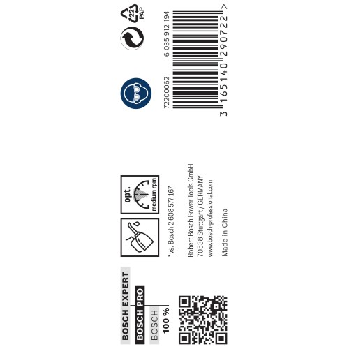 Broca helicoidal PRO Metal HSS-G, longitud estándar, 8 x 75 x 117 mm, 5 unidades