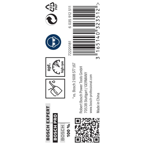 Broca helicoidal PRO Metal HSS-G, longitud estándar, 4,8 x 52 x 86 mm, 10 unidades