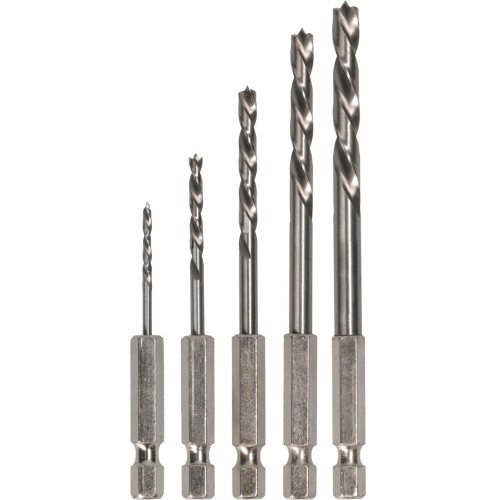 Sets de brocas para madera PRO Wood HSS, 5 uds.