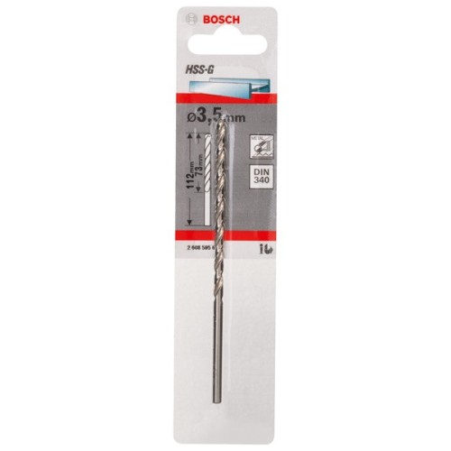 Brocas para metal HSS-G, DIN 340