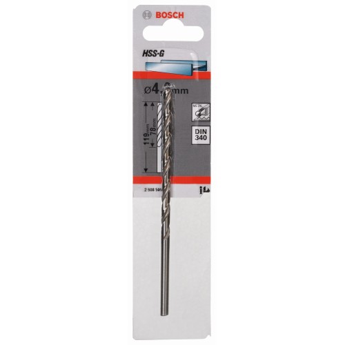 Brocas para metal HSS-G, DIN 340