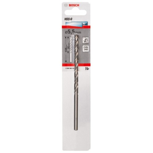 Brocas para metal HSS-G, DIN 340