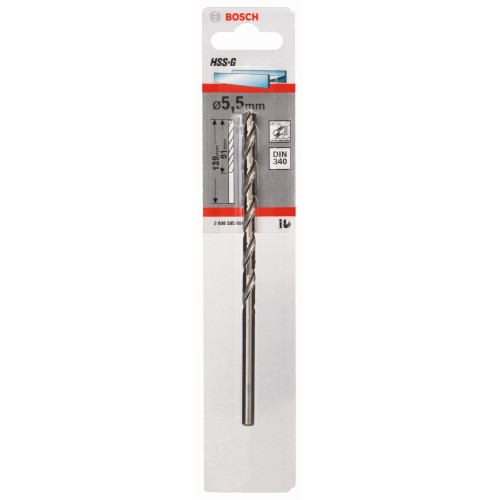 Brocas para metal HSS-G, DIN 340