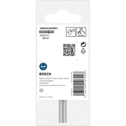 Broca avellanadora PRO Soft Metal HSS, 12,4 x 56 mm, M6