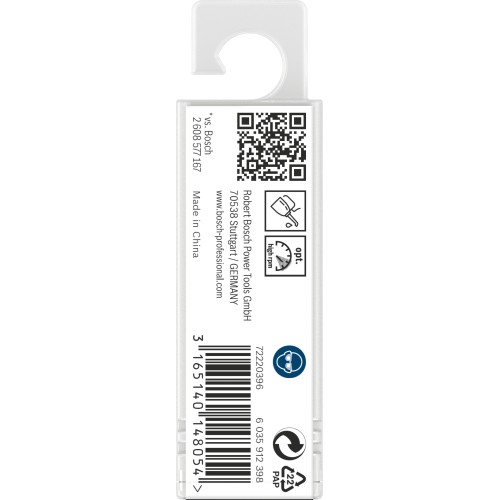 Broca helicoidal de doble punta PRO Metal HSS-G, 3,3 x 11 x 49 mm, 10 uds.