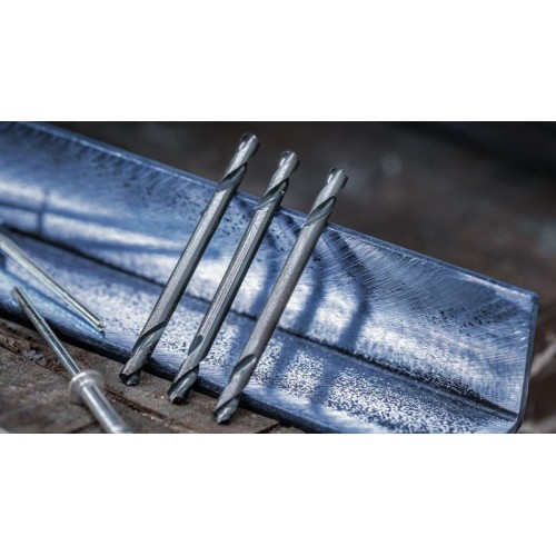 Broca helicoidal de doble punta PRO Metal HSS-G, 4,1 x 14 x 55 mm, 10 uds.