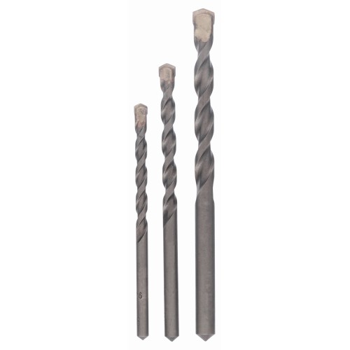 Set de brocas para hormigón CYL-3, 3 unidades, de 5/6/8 mm