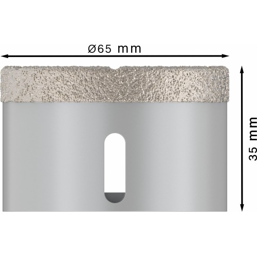 Corona en seco PRO Ceramic dry, 65 x 35 mm, X-Lock