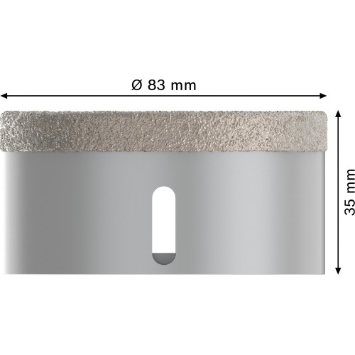 Corona en seco PRO Ceramic dry, 83 x 35 mm, X-Lock