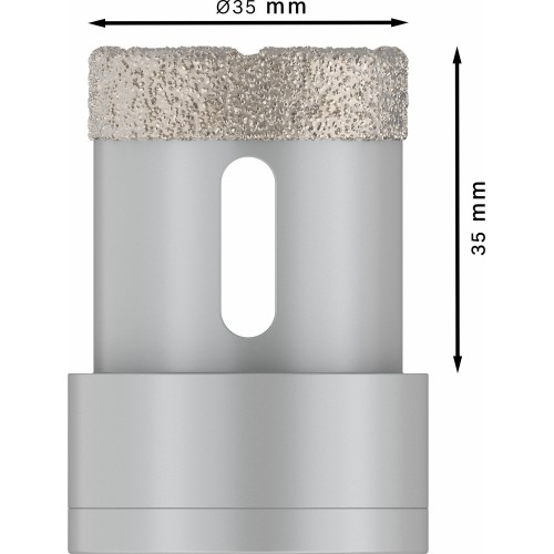 Corona en seco PRO Ceramic dry, 35 x 35 mm, X-Lock